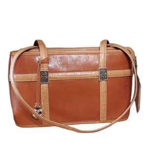 Brighton 'Ashbury small Palomino' Leather Purse